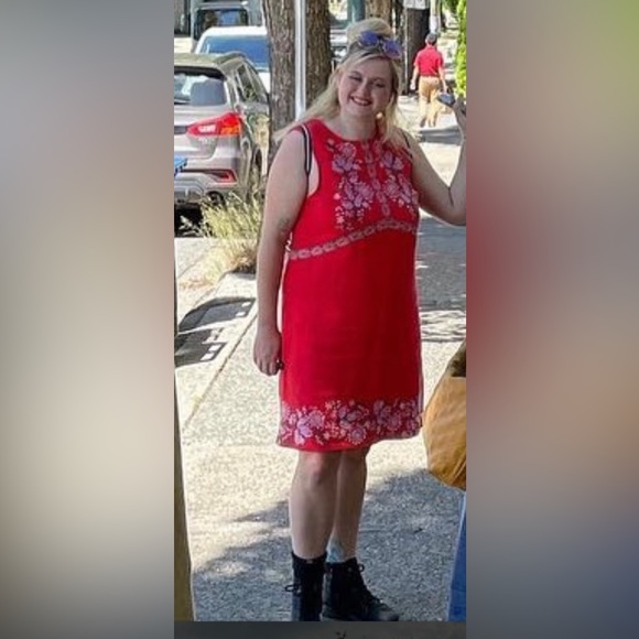 Anthropology Aiko Embroidered Shift Dress - Picture 3 of 7